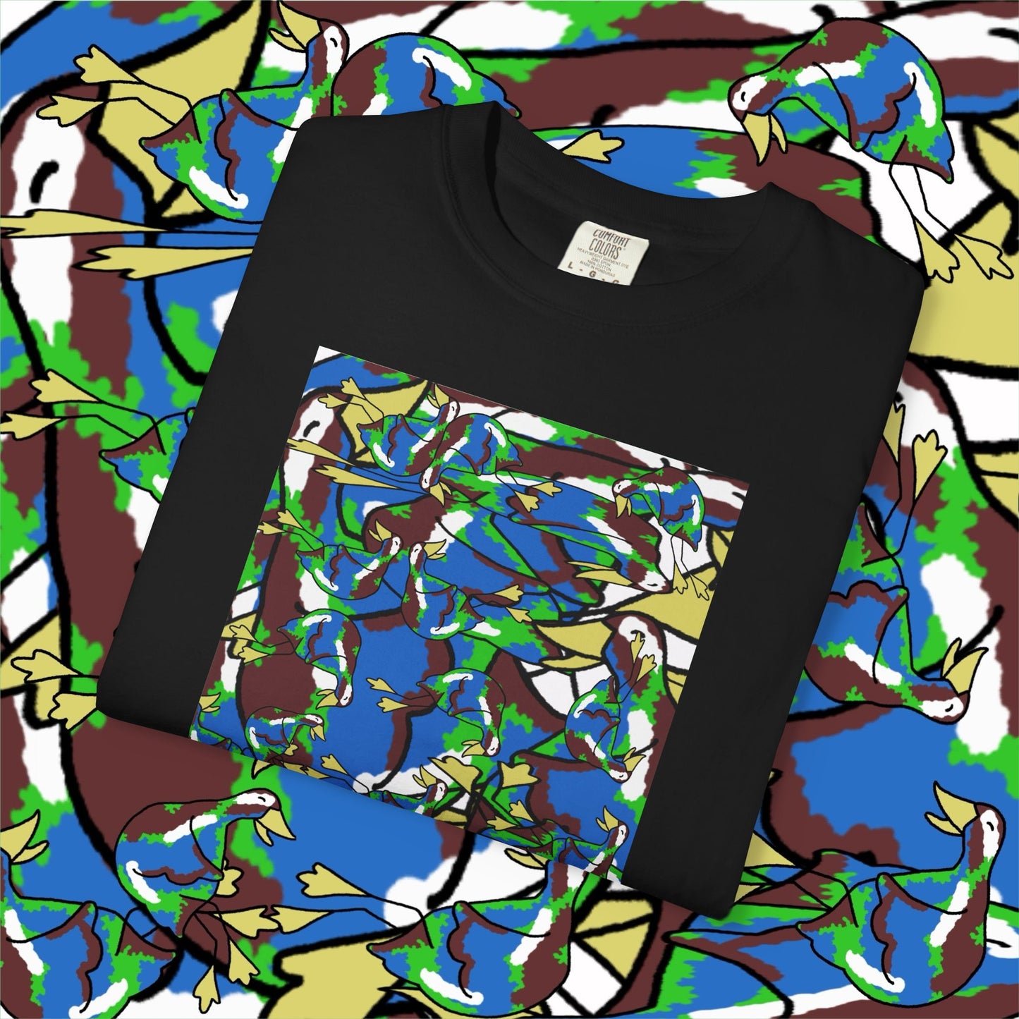 THE WORLD'S BIGGEST FLOWER BOX ALBUM ART TEE