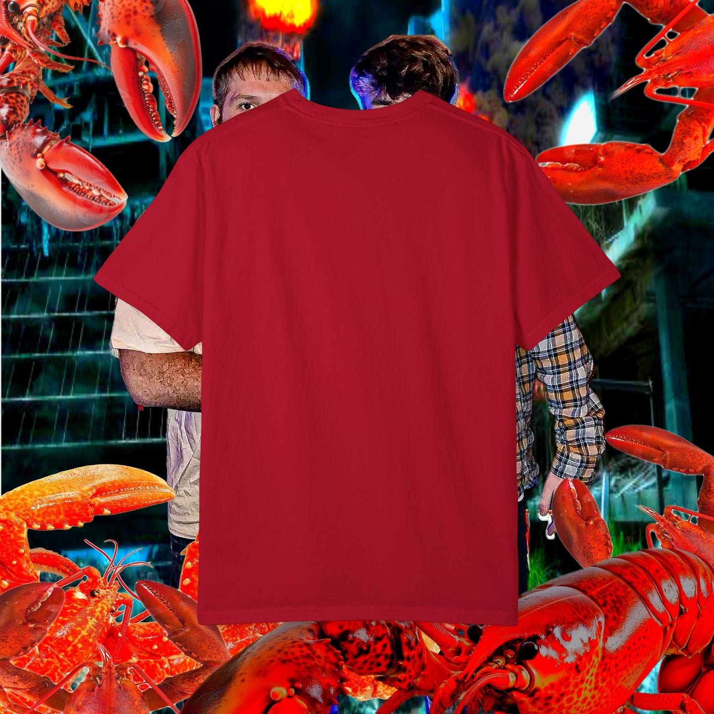 MASTRO & POP VS. GIANT LOBSTERS TEE