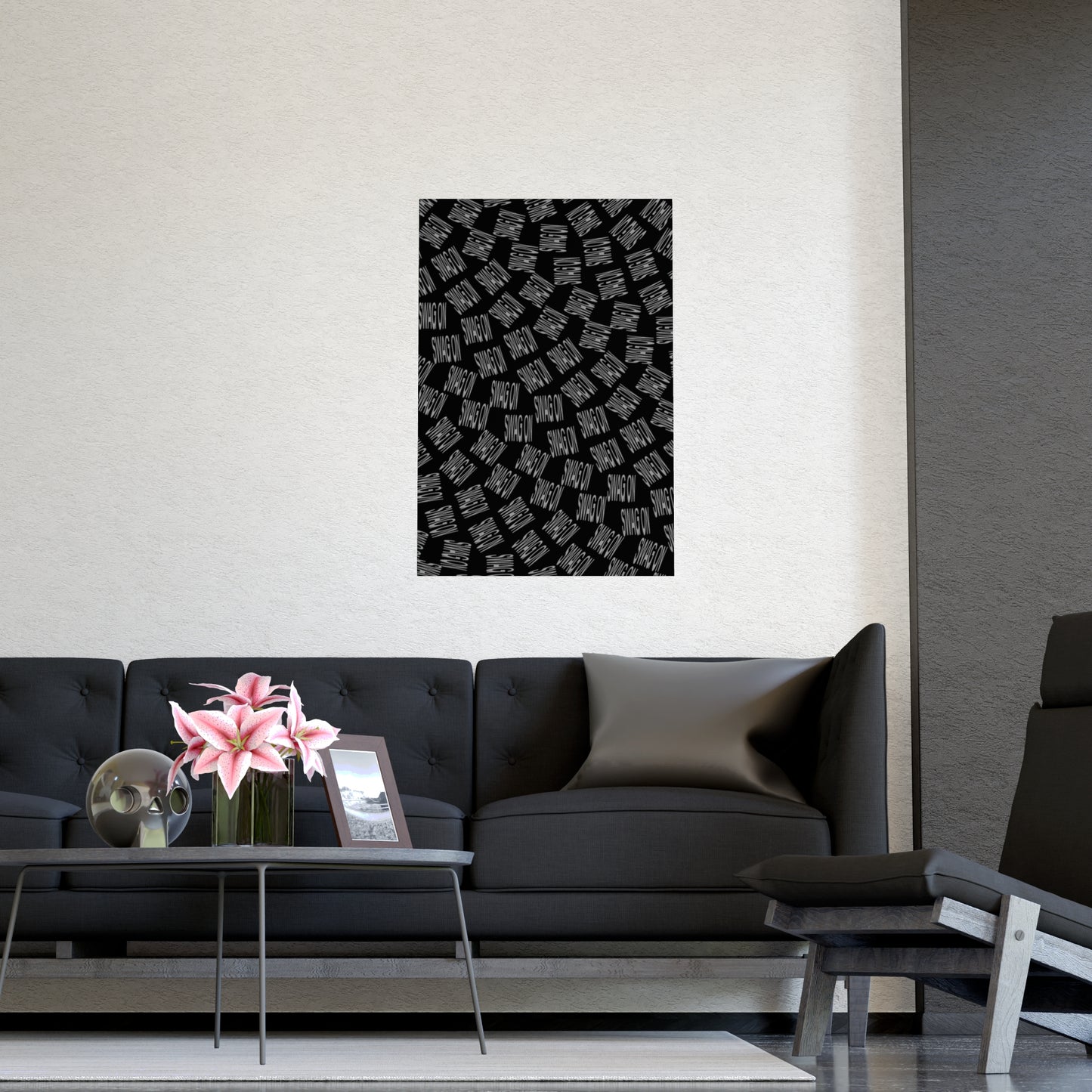 Swag On Poster (Black, Horizontal & Vertical)