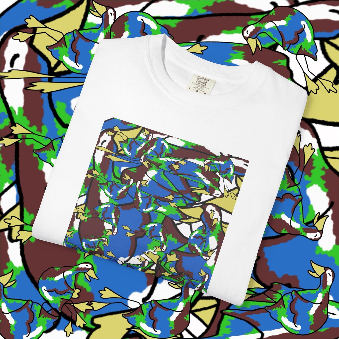 THE WORLD'S BIGGEST FLOWER BOX ALBUM ART TEE