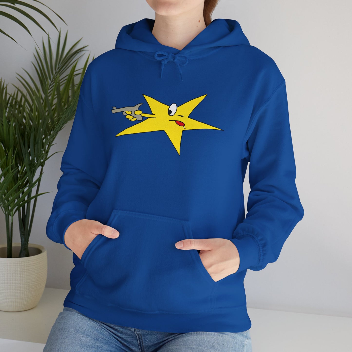 SHOOTING STAR HOODED SWEATSHIRT