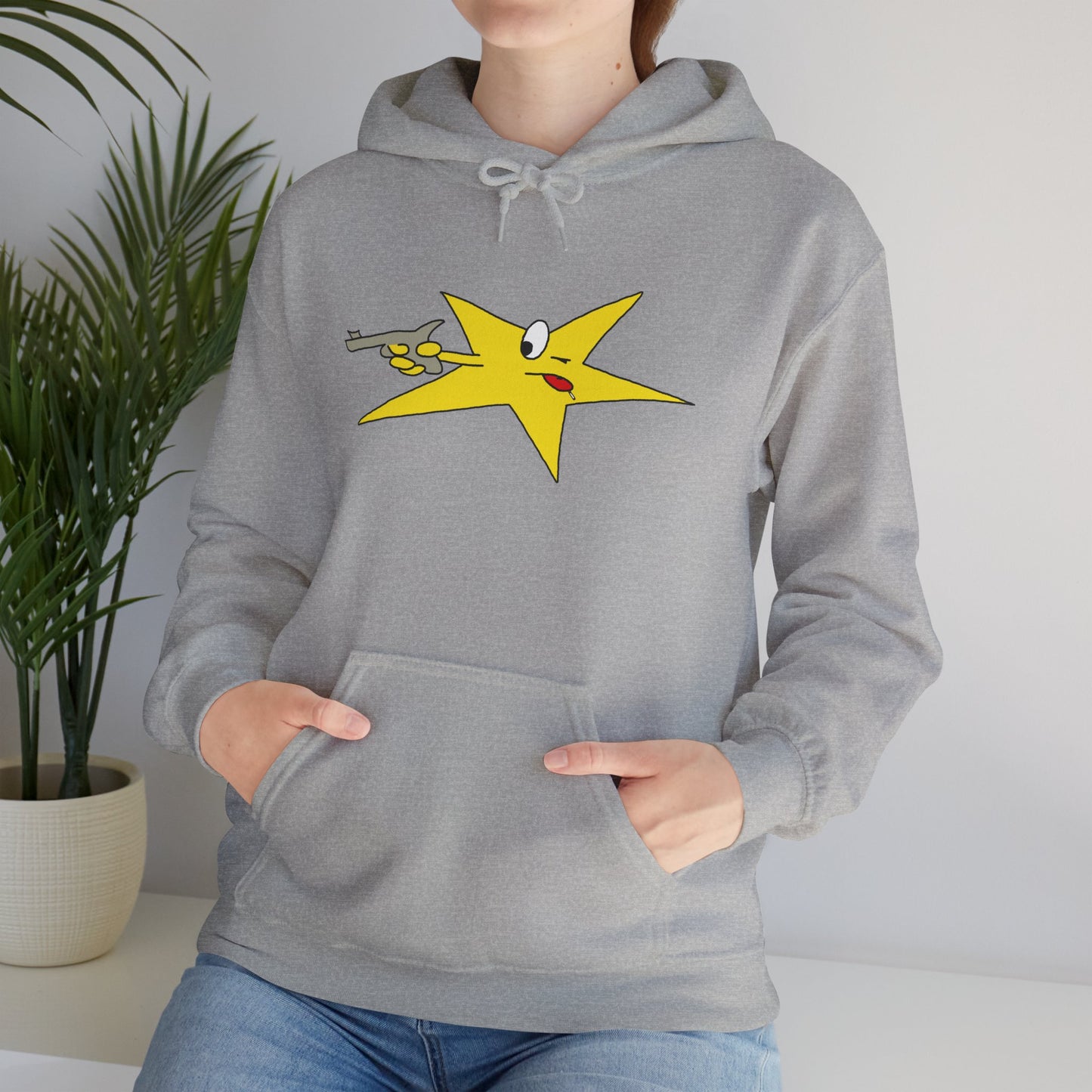 SHOOTING STAR HOODED SWEATSHIRT