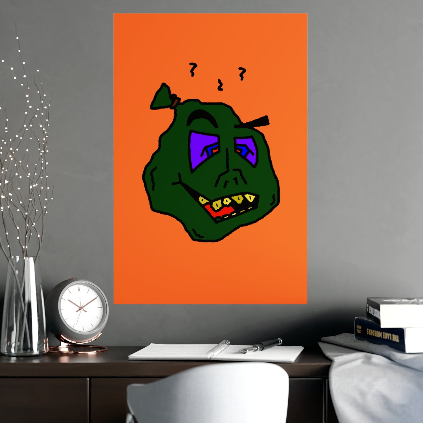 Garbage Vertical Matte Posters