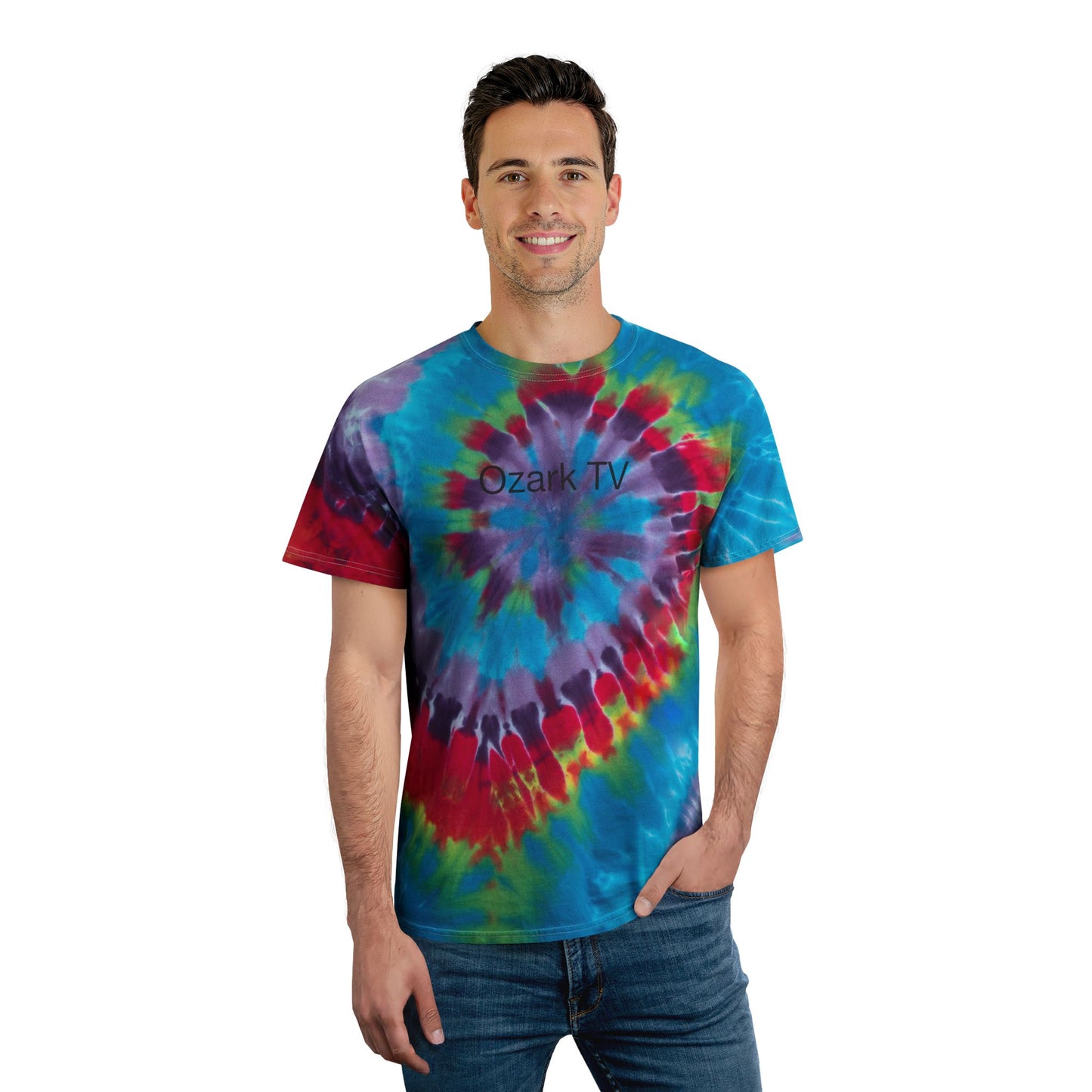 Ozark TV Tie-Dye Tee (Spiral)