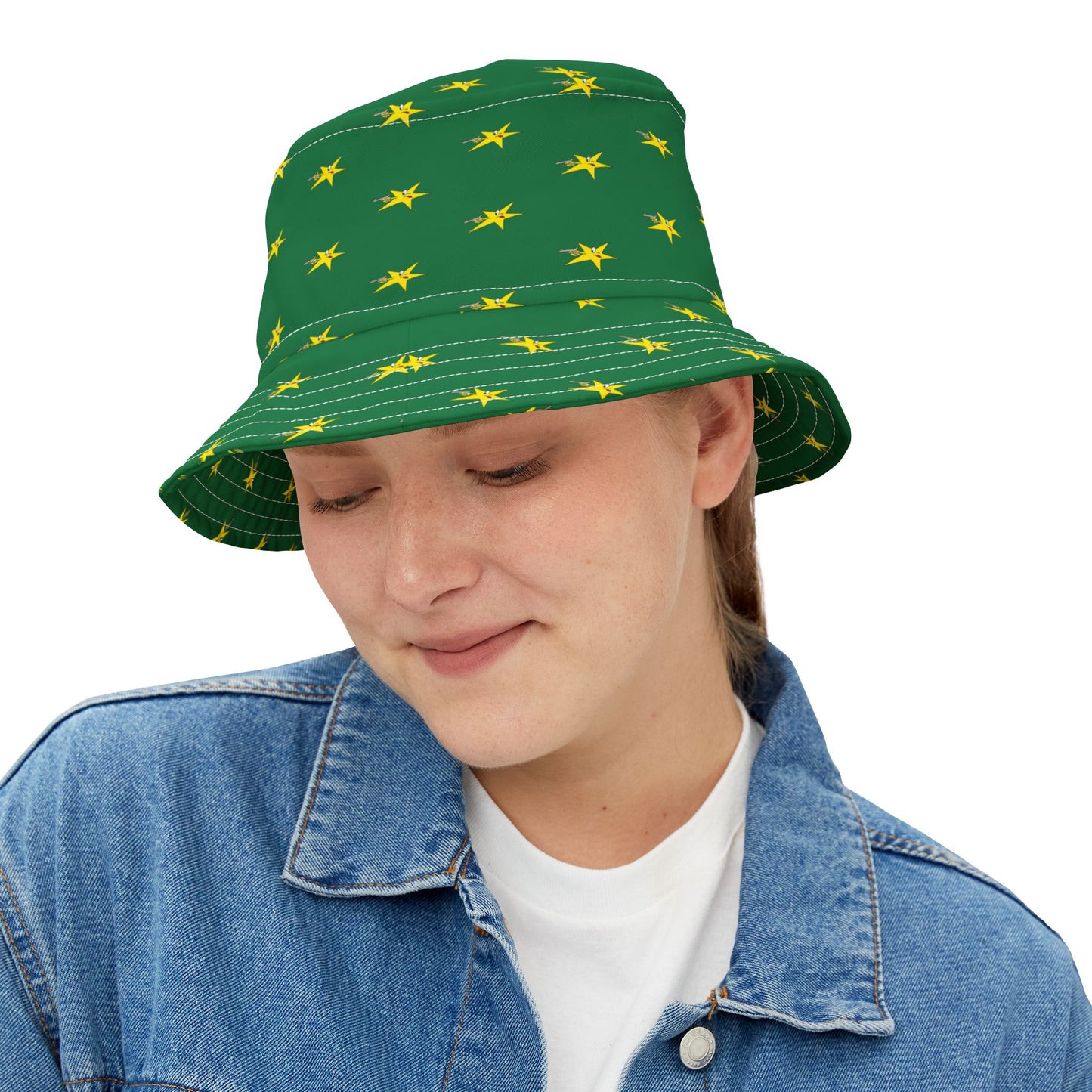 SHOOTING STAR BUCKET HAT (Green)