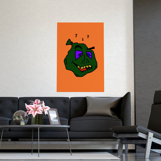 Garbage Vertical Matte Posters
