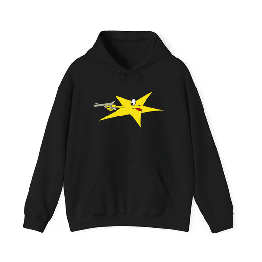 SHOOTING STAR HOODED SWEATSHIRT