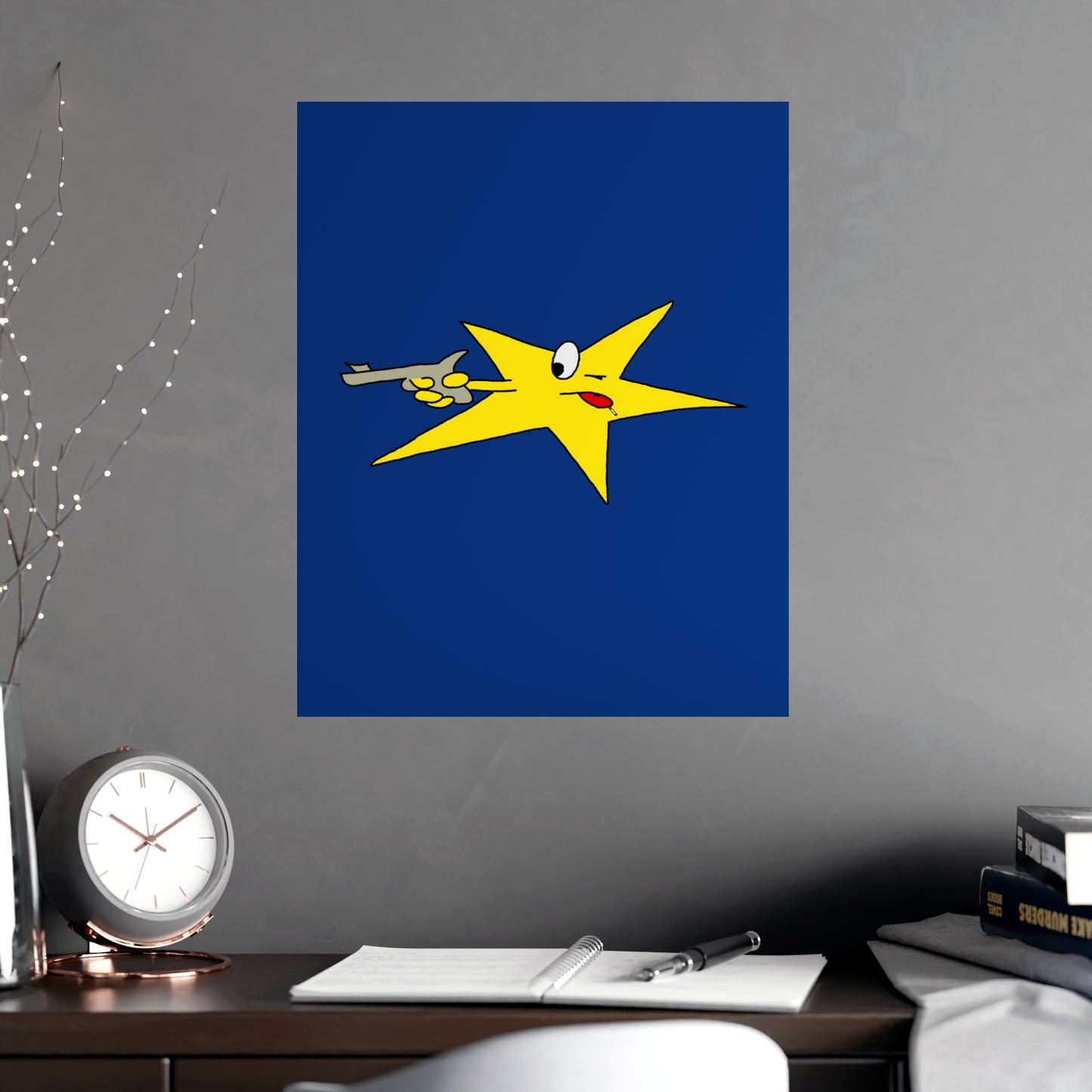 Shooting Star Matte Posters (Vertical & Horizontal)
