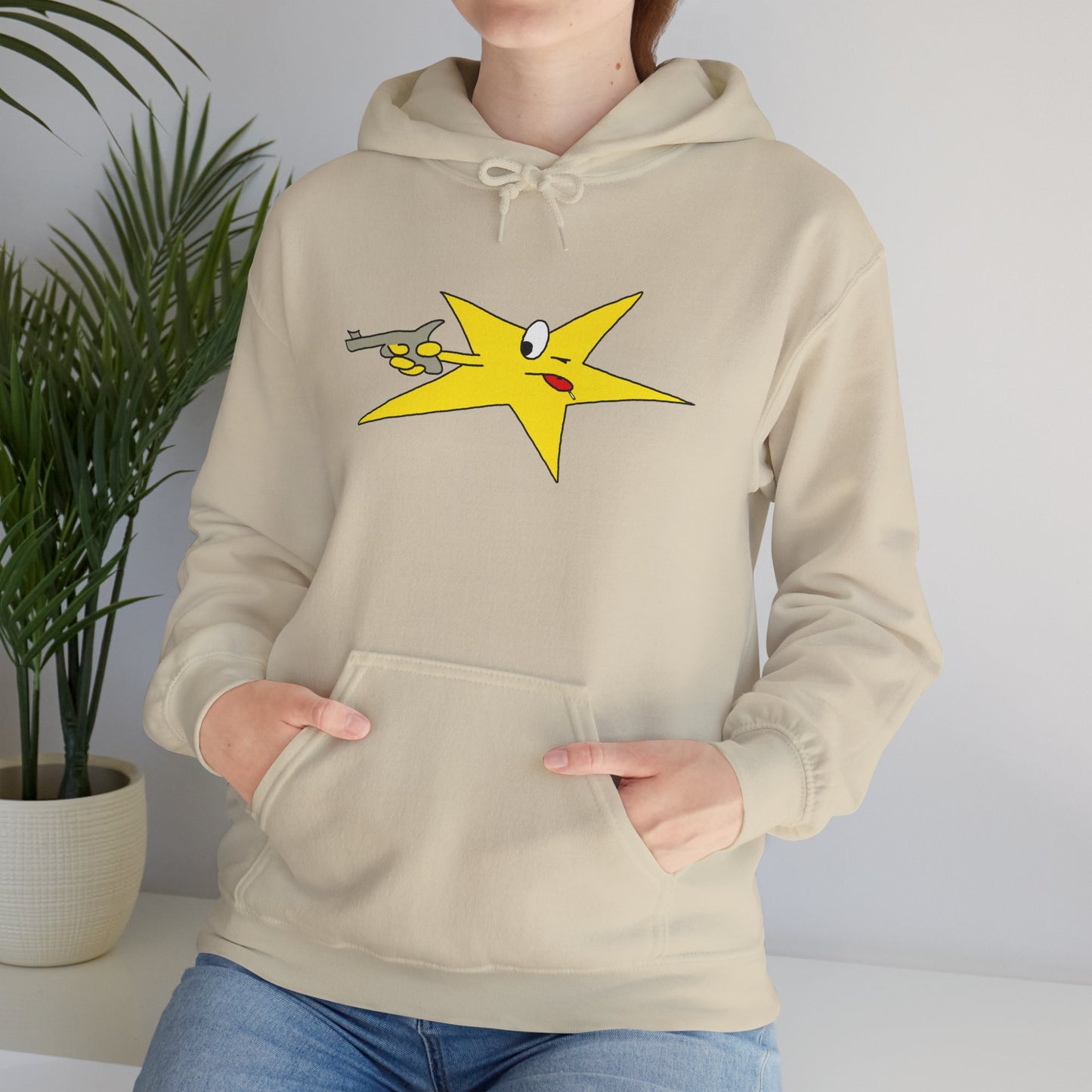 SHOOTING STAR HOODED SWEATSHIRT