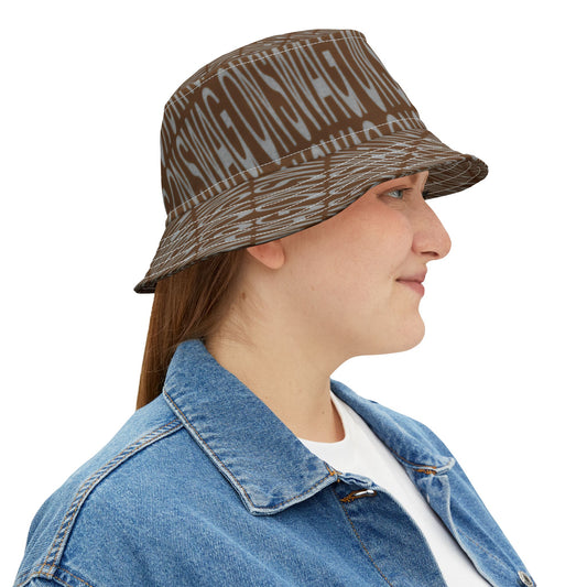 SWAG ON BUCKET HAT (Brown)