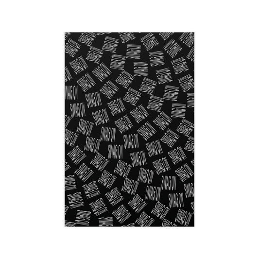 Swag On Poster (Black, Horizontal & Vertical)