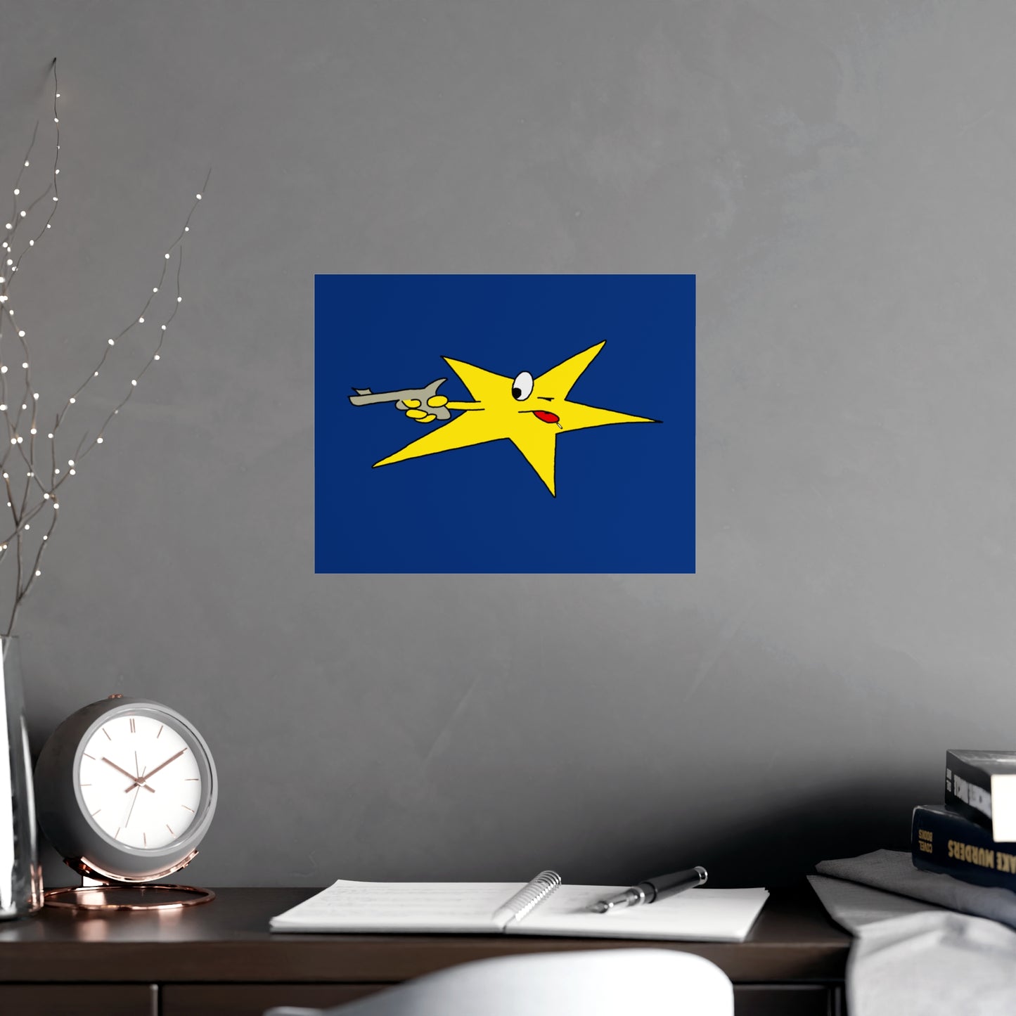 Shooting Star Matte Posters (Vertical & Horizontal)