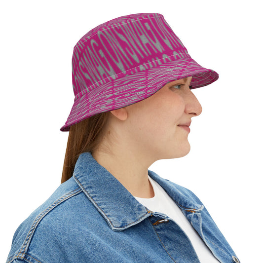 SWAG ON BUCKET HAT (Pink)