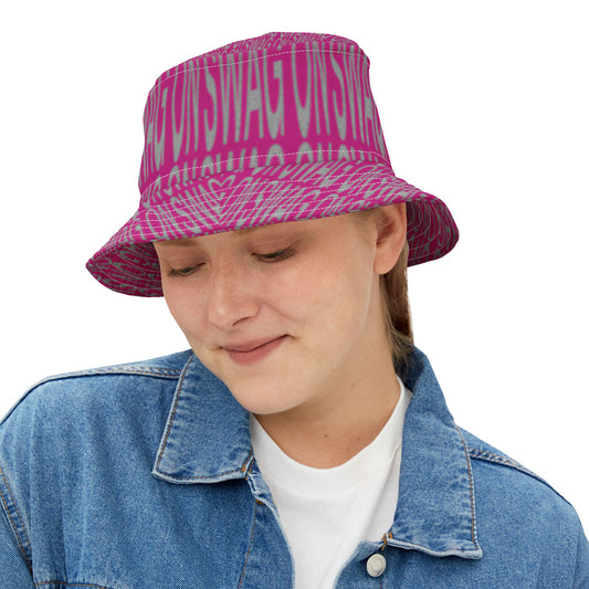 SWAG ON BUCKET HAT (Pink)