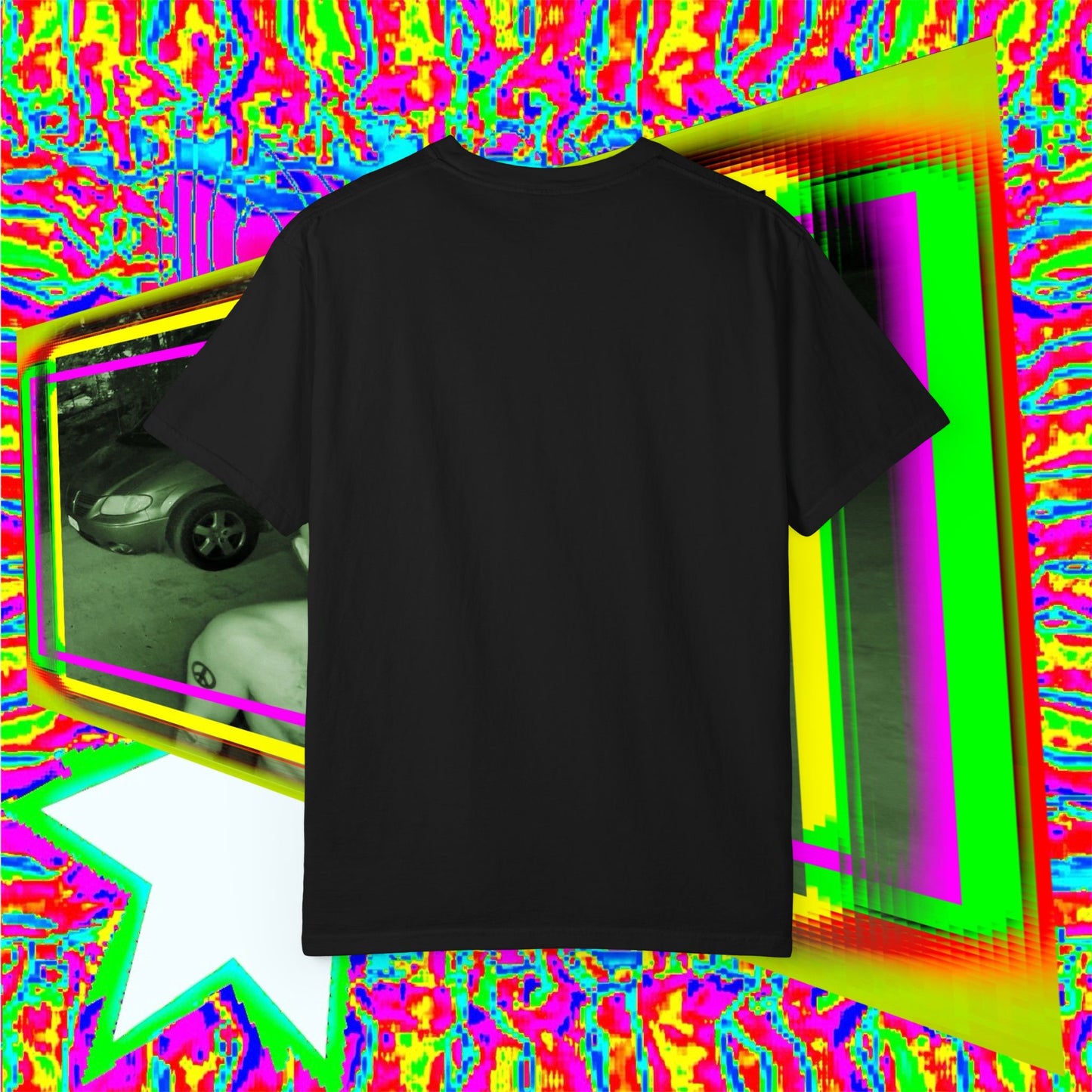 OZARK TECHNO PUNK SHOW ALBUM COVER TEE