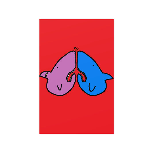 Shark Love Poster