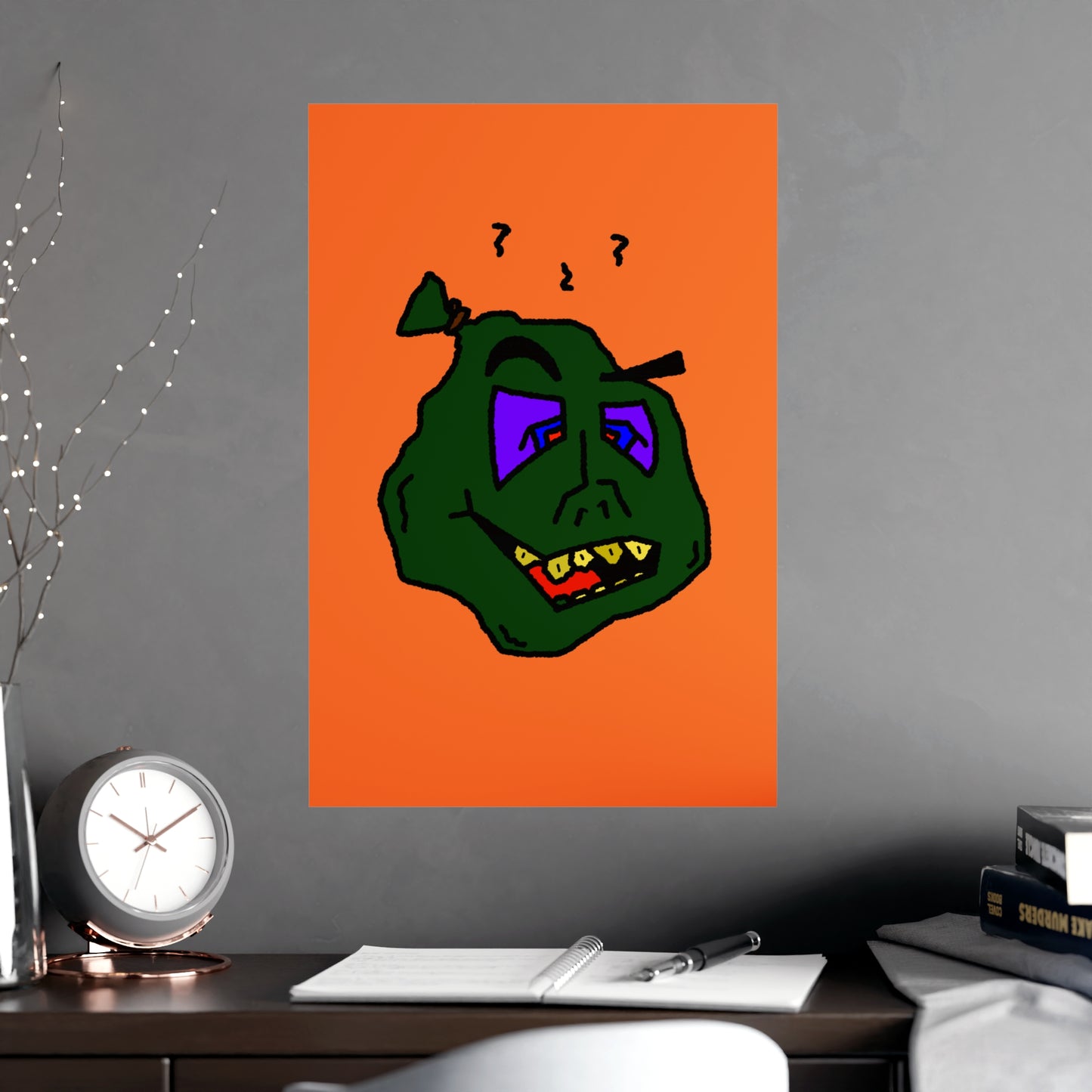 Garbage Vertical Matte Posters